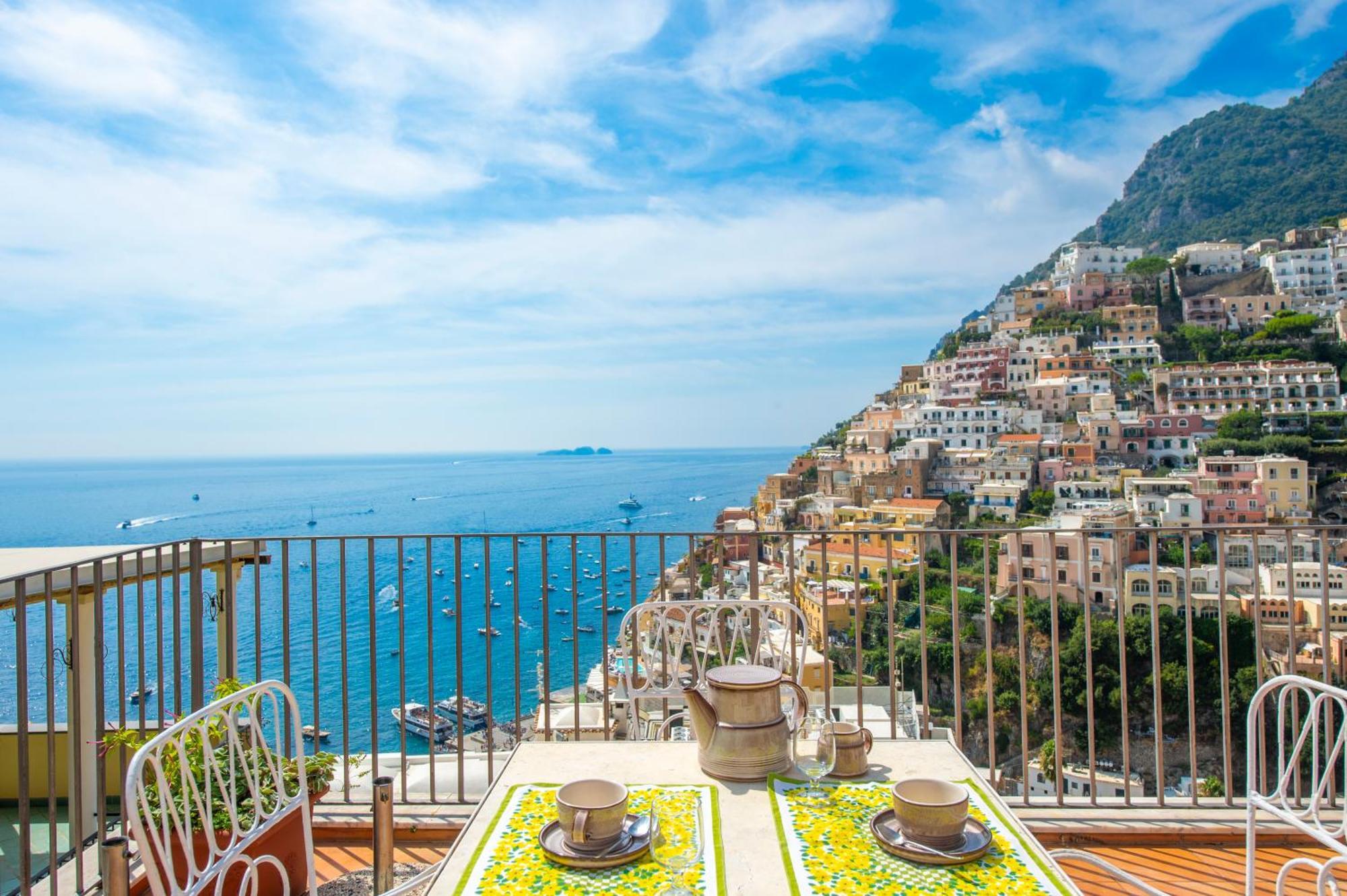 Villa Joseph Talamo Positano Exterior foto