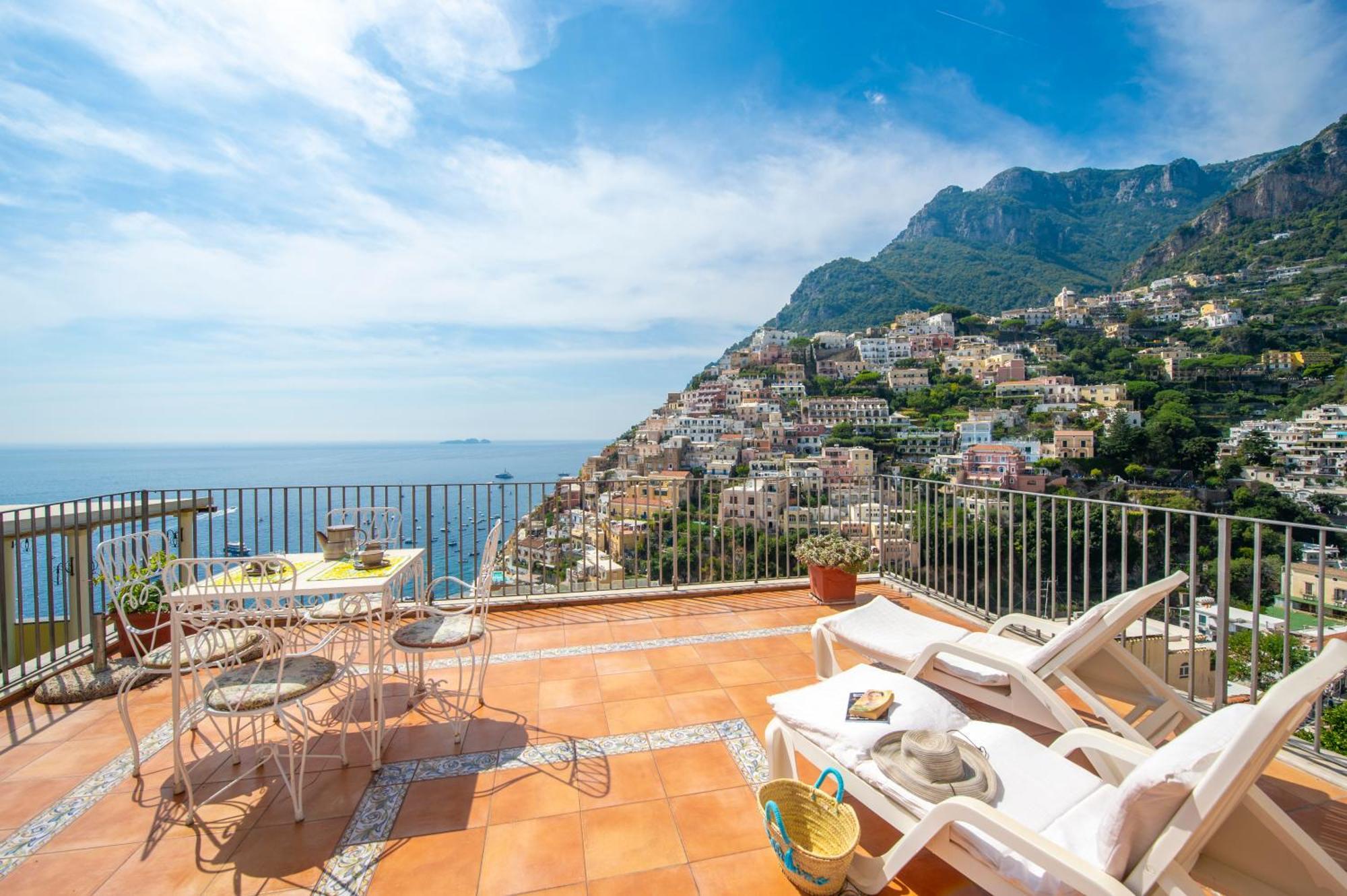 Villa Joseph Talamo Positano Exterior foto