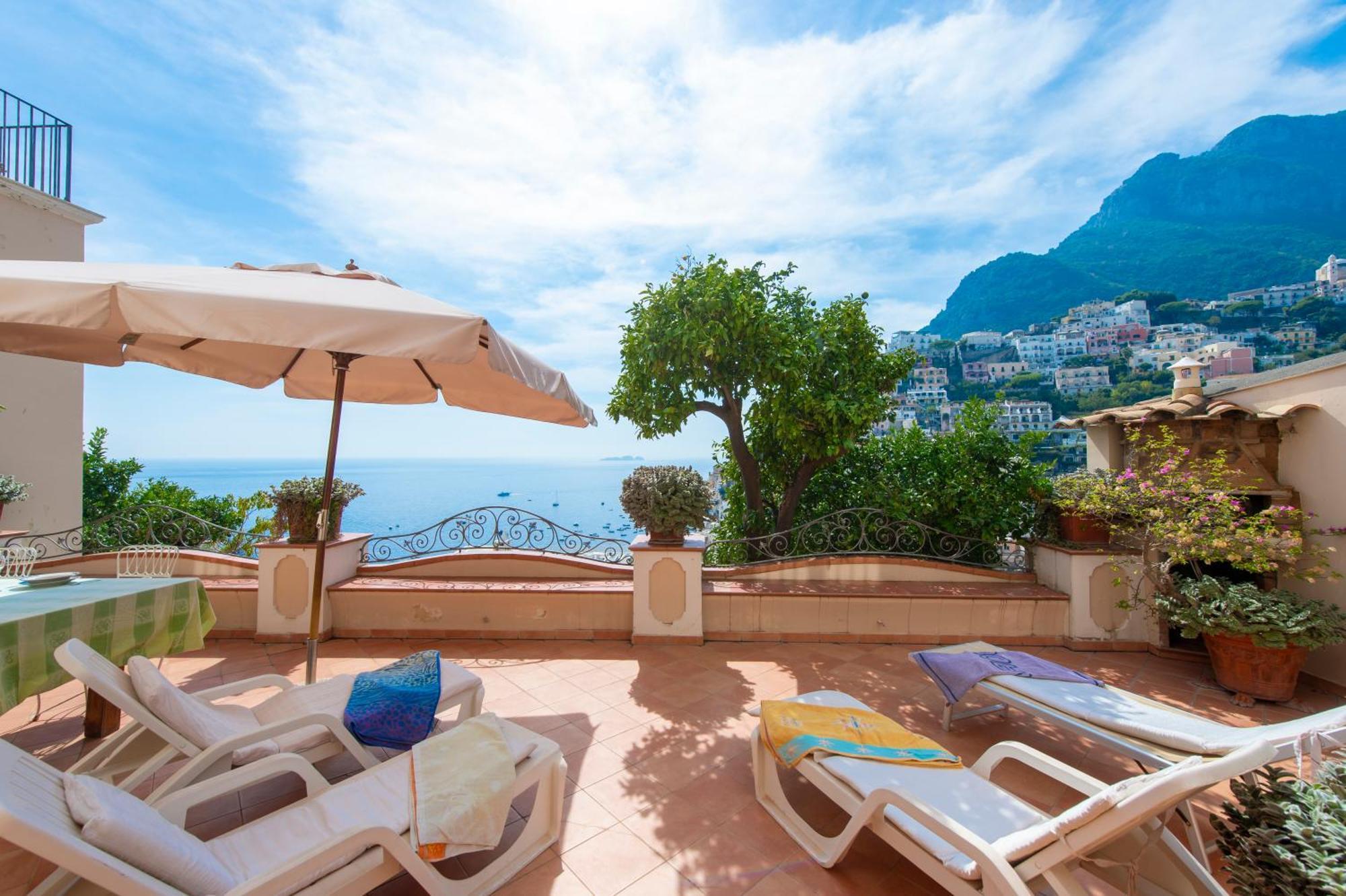 Villa Joseph Talamo Positano Exterior foto